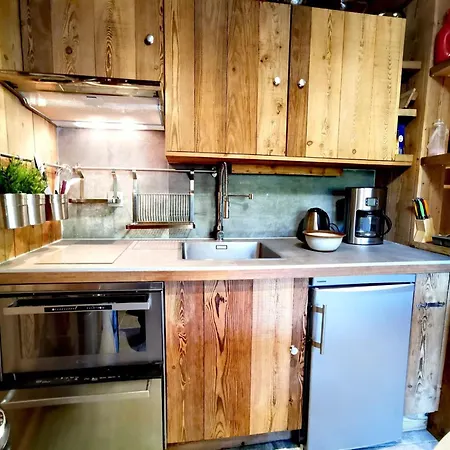 Superbe Renove Style Montagne, Pied Des Pistes, 4 Pers. Locker, Menage Inclus - Fr-1-598-134 *